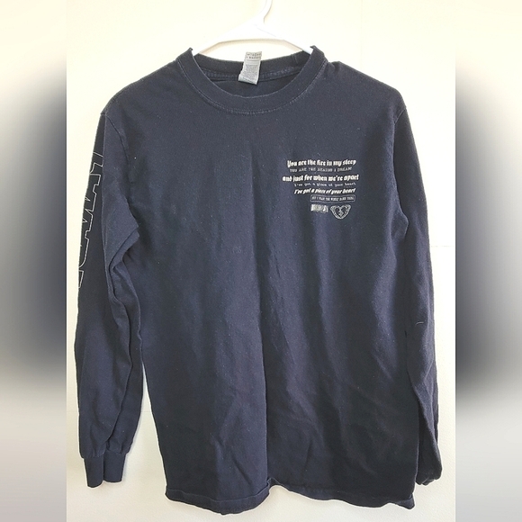 Mayday Long Sleeve Graphic Band Tee, Size Small. - Picture 1 of 4